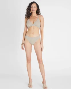 Bottoms^Aqua Blu Fawn Charlize Classic Pant Beige