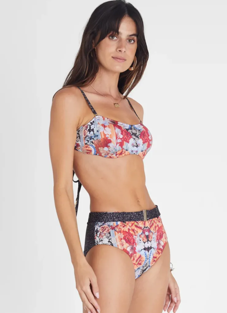 Bottoms^Aqua Blu Marilyn High Waist Pant Gardenia