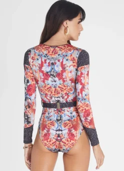One Pieces^Aqua Blu Moresby One Piece Gardenia