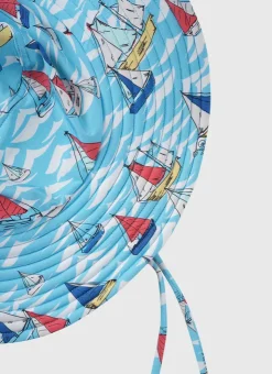 Shop Infants (00-2)|Hats^Aqua Blu Lycra Hat Helm