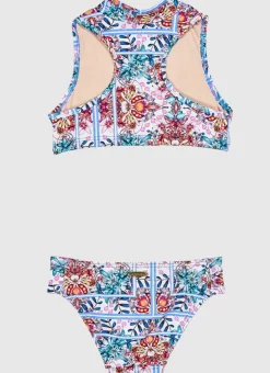 Shop Juniors (3-7)^Aqua Blu High Neck Bikini Set Hideaway
