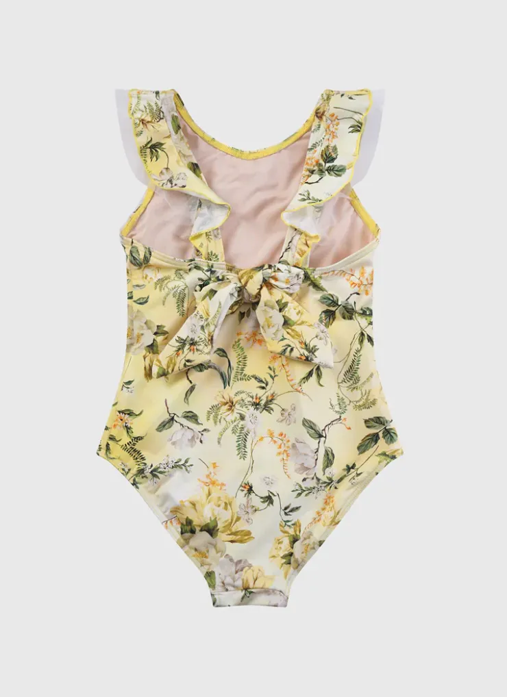 One Pieces^Aqua Blu Frill One Piece Holly