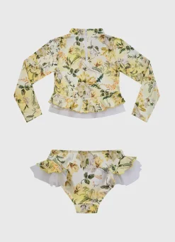Rashies|Sets^Aqua Blu Long Sleeve Rash Vest Set Holly