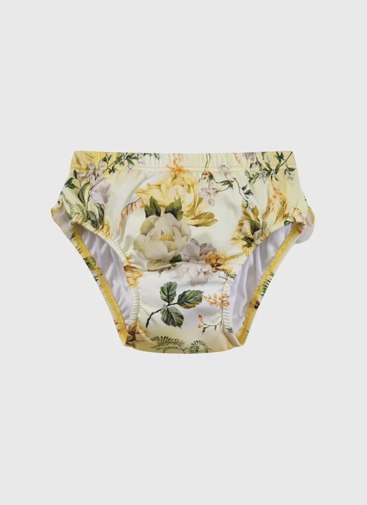 Bottoms^Aqua Blu Swim Nappy Holly