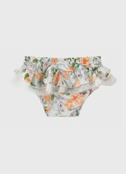 Shop Infants (00-2)|Bottoms^Aqua Blu Swim Nappy Honeysuckle