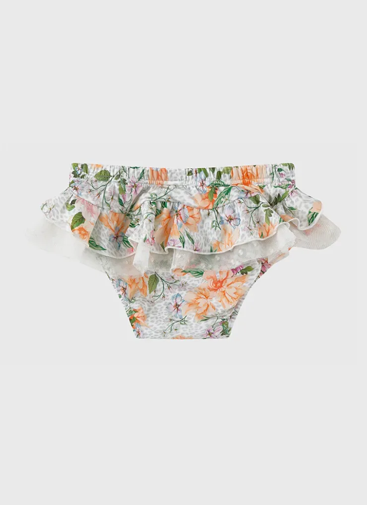 Shop Infants (00-2)|Bottoms^Aqua Blu Swim Nappy Honeysuckle