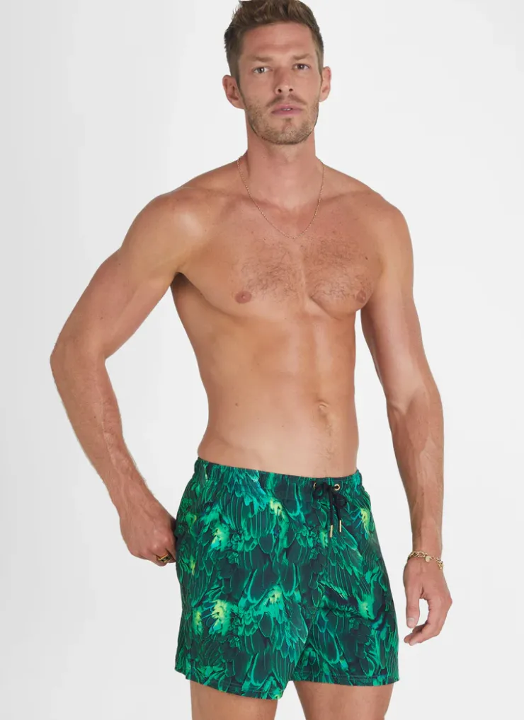 Swim Shorts^Aqua Blu Running Shorts Hummingbird