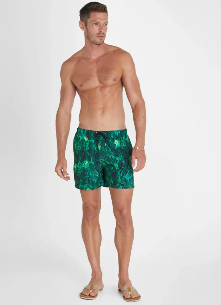 Swim Shorts^Aqua Blu Running Shorts Hummingbird