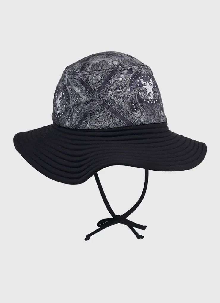 Shop Infants (00-2)|Hats^Aqua Blu Lycra Bucket Hat Imperial