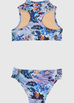 Shop Juniors (3-7)^Aqua Blu High Neck Bikini Set Iris