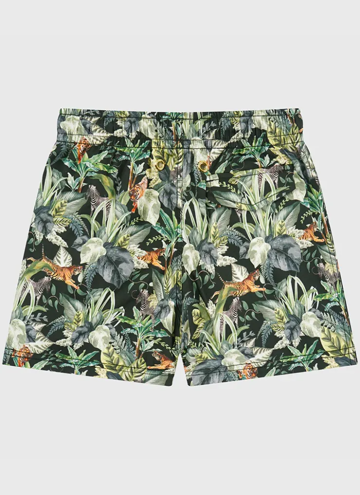 Shop Juniors (3-7)|Bottoms^Aqua Blu Boardshorts Labyrinth