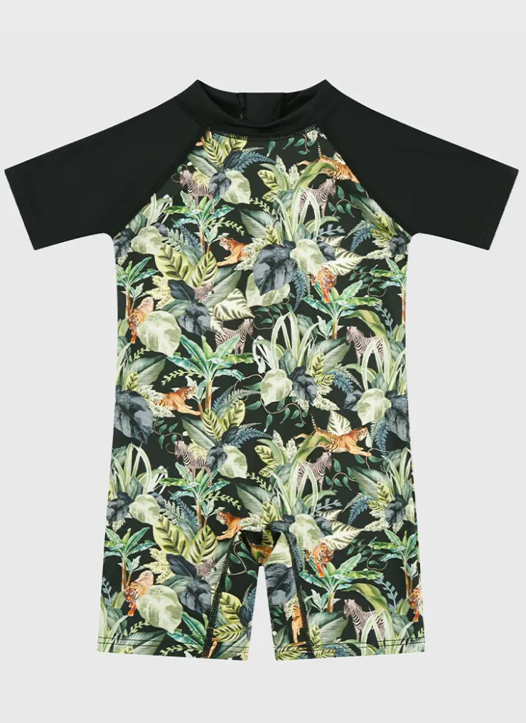 Shop Infants (00-2)|Sunsuits^Aqua Blu Sunsuit Labyrinth