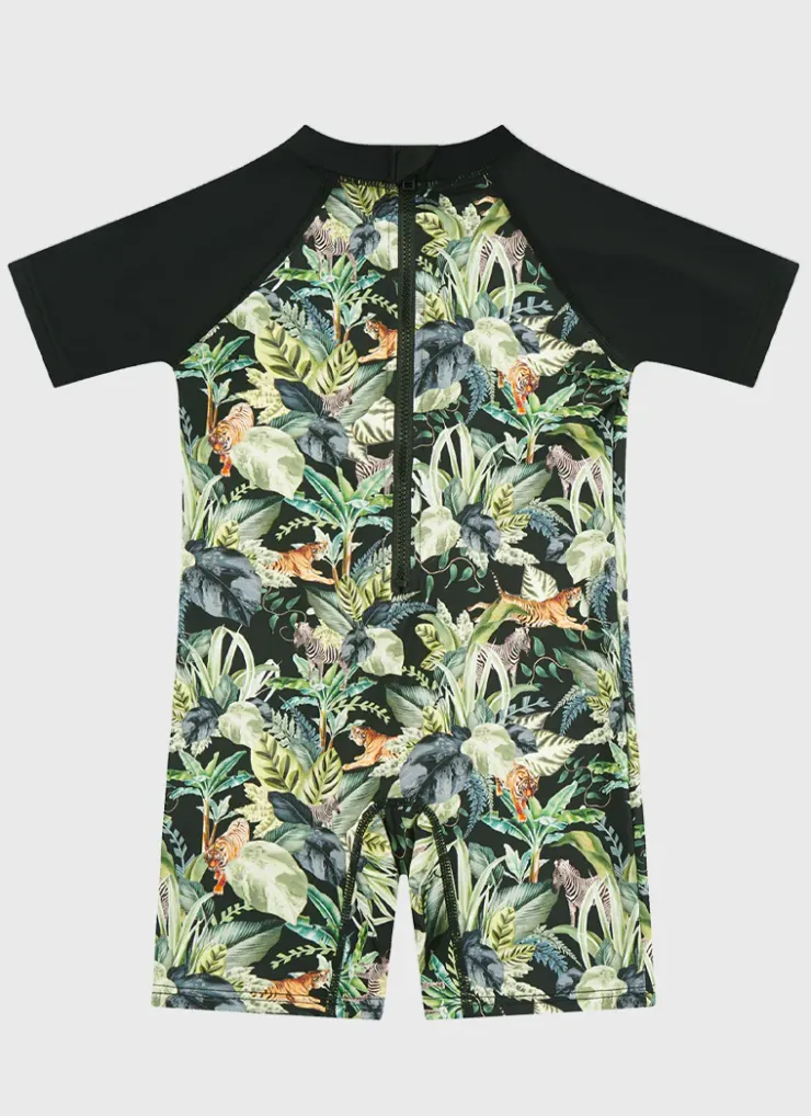Shop Infants (00-2)|Sunsuits^Aqua Blu Sunsuit Labyrinth