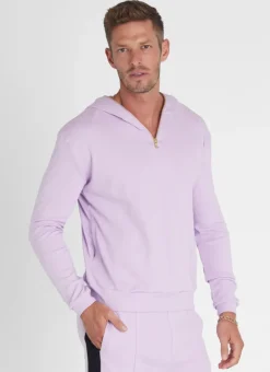 Outerwear|Tops^Aqua Blu Lavender Hoodie