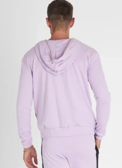 Outerwear|Tops^Aqua Blu Lavender Hoodie