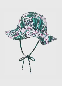 Shop Juniors (3-7)|Hats^Aqua Blu Lily Lycra Bucket Hat Lily-1