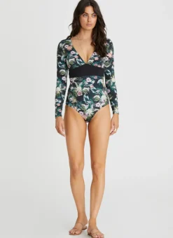 One Pieces^Aqua Blu Kerrie One Piece Lisanthus