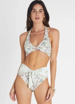 Bottoms^Aqua Blu Margot High Waist Pant Lotus