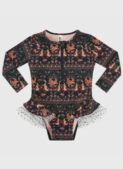 One Pieces|Shop Infants (00-2)^Aqua Blu Long Sleeve One Piece Luxor