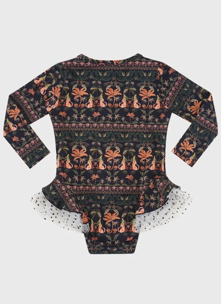One Pieces|Shop Infants (00-2)^Aqua Blu Long Sleeve One Piece Luxor
