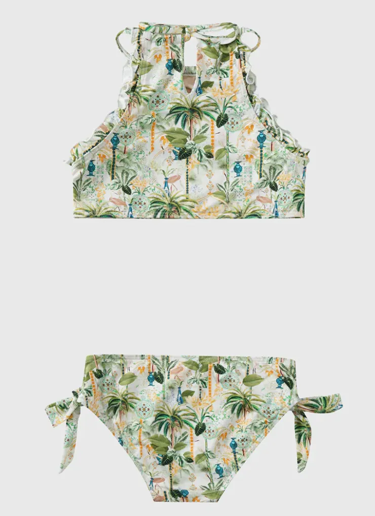 Shop Juniors (3-7)|Sets^Aqua Blu Halter Neck Bikini Set Madagascar