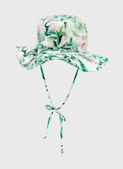 Shop Juniors (3-7)|Hats^Aqua Blu Lycra Hat Marabou