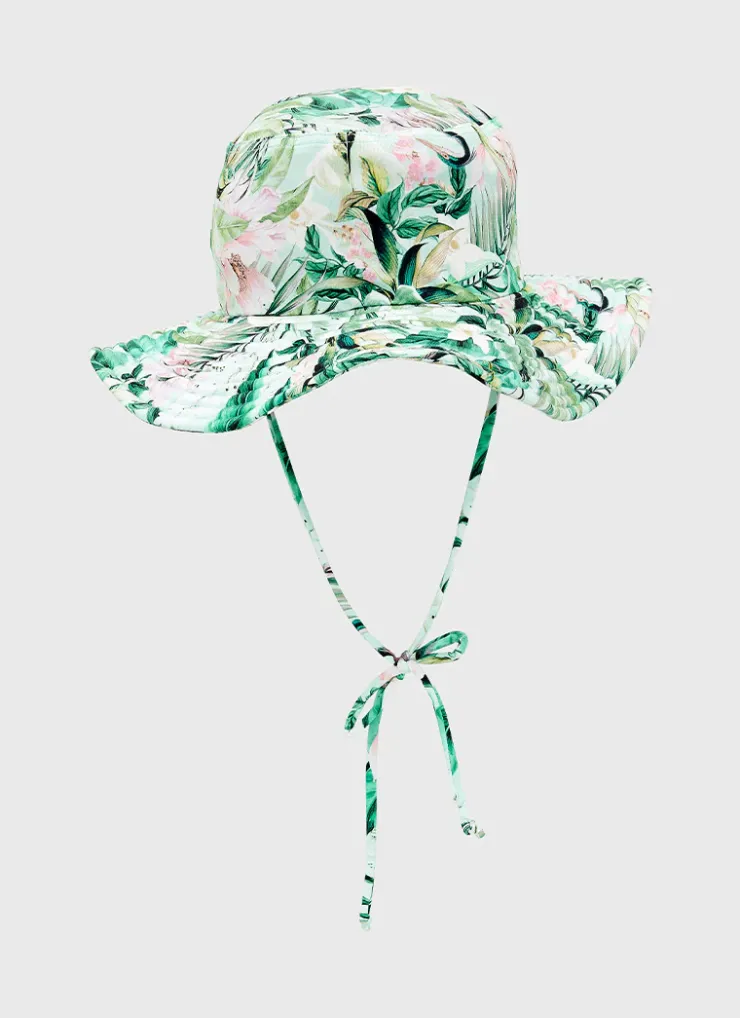 Shop Juniors (3-7)|Hats^Aqua Blu Lycra Hat Marabou
