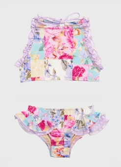 Shop Juniors (3-7)|Sets^Aqua Blu Halter Neck Bikini Set Meadow