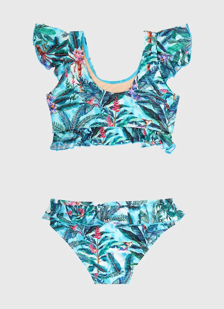 Shop Juniors (3-7)^Aqua Blu Frill Bikini Set Muse