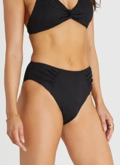 Bottoms^Aqua Blu Penelope High Waist Pant Nero