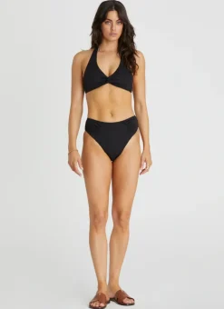 Bottoms^Aqua Blu Penelope High Waist Pant Nero