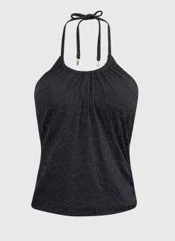 Singlet Tankini|Tops^Aqua Blu Remi Tankini Nero