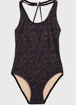 Shop Teens (8-16)|One Pieces^Aqua Blu Cross Back One Piece Ocelot