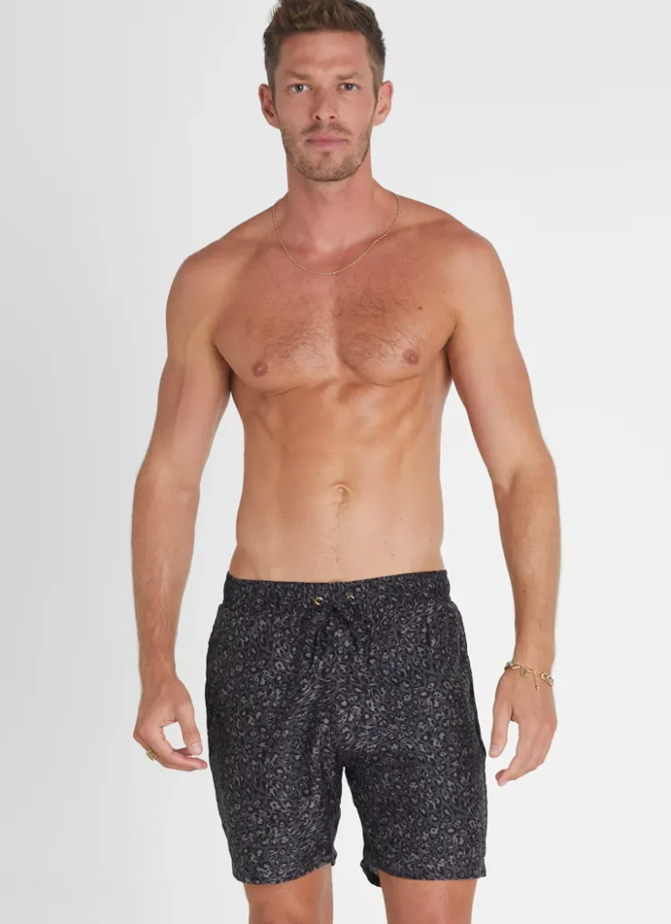 Bottoms|Bottoms^Aqua Blu Ocelot Taylor Shorts