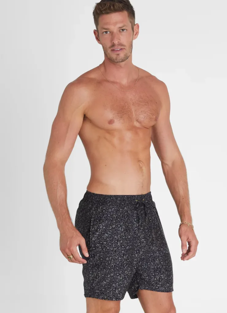 Bottoms|Bottoms^Aqua Blu Ocelot Taylor Shorts