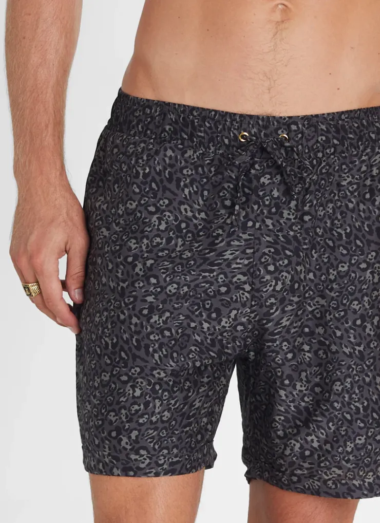 Bottoms|Bottoms^Aqua Blu Ocelot Taylor Shorts