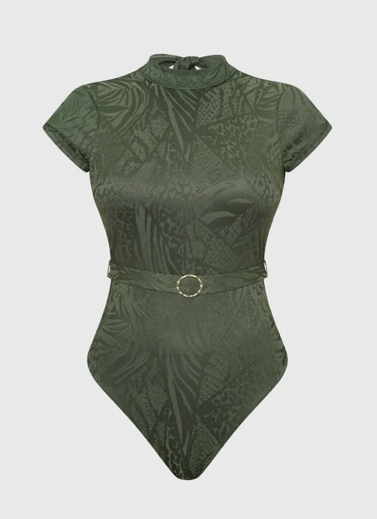 One Pieces^Aqua Blu Adria One Piece Olive