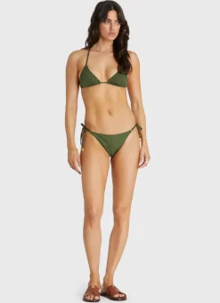 Tops^Aqua Blu Aurora Triangle Olive