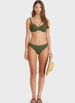 Bottoms^Aqua Blu Charlize Classic Pant Olive