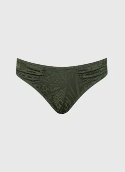Bottoms^Aqua Blu Mila Cheeky Pant Olive