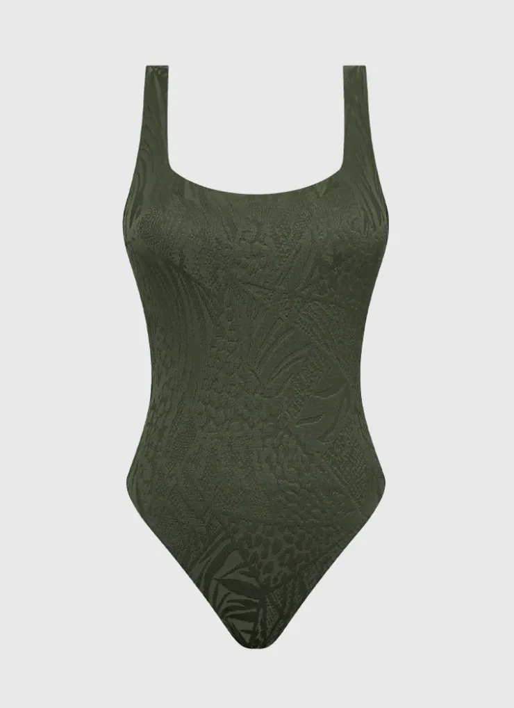 One Pieces^Aqua Blu Vero DD/E Cup One Piece Olive