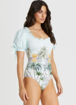 One Pieces^Aqua Blu Joanna One Piece Palmilla