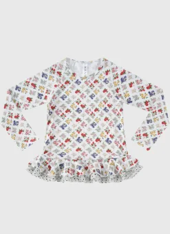 Shop Juniors (3-7)|Rashies^Aqua Blu Long Sleeve Rash Vest (SAMPLE) Petit Four