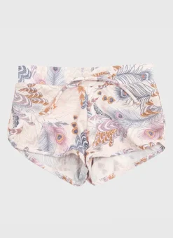 Shop Juniors (3-7)|Bottoms^Aqua Blu Lycra Boardshorts Plumeria