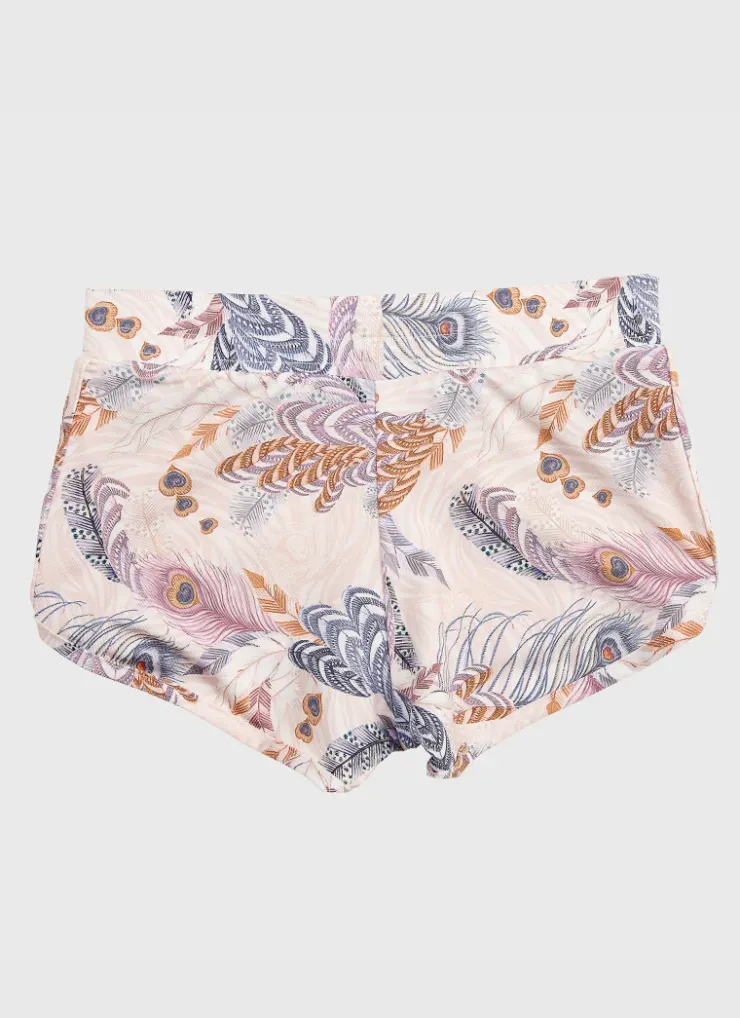 Shop Juniors (3-7)|Bottoms^Aqua Blu Lycra Boardshorts Plumeria
