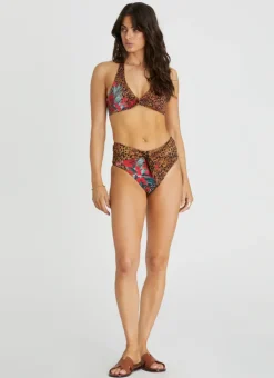 Tops^Aqua Blu Elleni Bikini Top Poppy