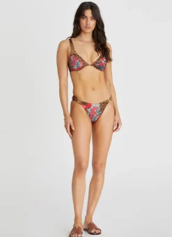 Tops^Aqua Blu Linda Bikini Top Poppy