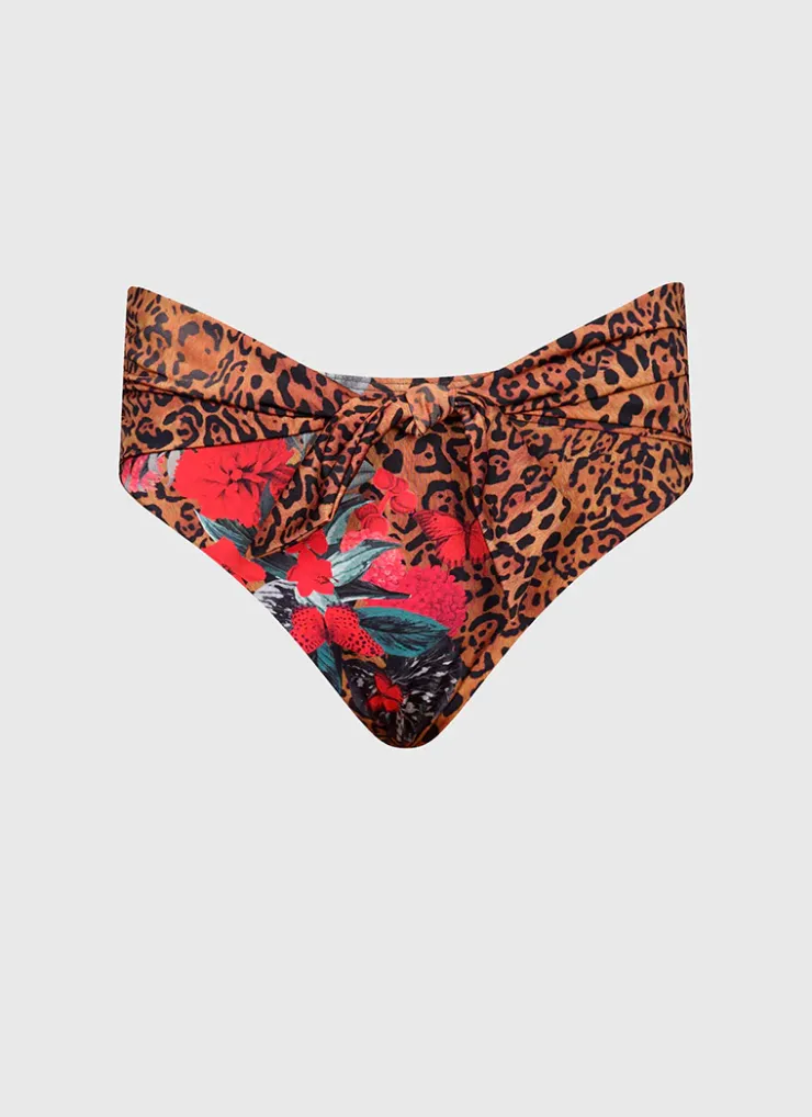 Bottoms^Aqua Blu Margot High Waist Pant Poppy