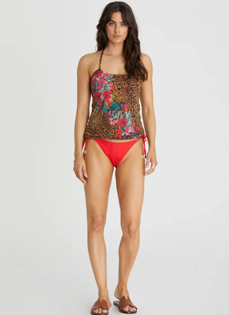 Singlet Tankini|Tops^Aqua Blu Remi Tankini Poppy