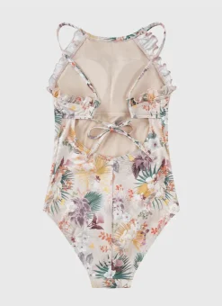 Shop Teens (8-16)|One Pieces^Aqua Blu Halter Neck One Piece Ravine